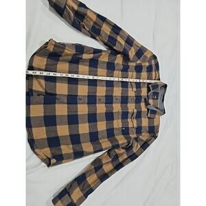 Vans Mens Plaid Shirt Extra Large Brown